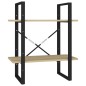 vidaXL Bücherregal 5 Fächer Sonoma-Eiche 60x30x175 cm Holzwerkstoff vidaXL Bücherregal 5 Fächer Sonoma-Eiche 60x30x175 cm Holzwerkstoff