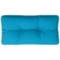 vidaXL Palettenkissen Blau 70x40x12 cm Stoff vidaXL Palettenkissen Blau 70x40x12 cm Stoff