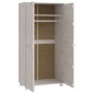 vidaXL Kleiderschrank HAMAR Weiß 89x50x180 cm Massivholz Kiefer vidaXL Kleiderschrank HAMAR Weiß 89x50x180 cm Massivholz Kiefer