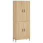 Highboard Sonoma-Eiche 69,5x34x180 cm Holzwerkstoff Highboard Sonoma-Eiche 69,5x34x180 cm Holzwerkstoff