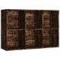vidaXL Bücherregal/Sideboard Räuchereiche 66x30x98 cm Holzwerkstoff vidaXL Bücherregal/Sideboard Räuchereiche 66x30x98 cm Holzwerkstoff