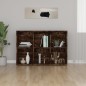 vidaXL Bücherregal/Sideboard Räuchereiche 66x30x98 cm Holzwerkstoff vidaXL Bücherregal/Sideboard Räuchereiche 66x30x98 cm Holzwerkstoff