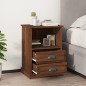 vidaXL Nachttische 2 Stk. Braun Eichen-Optik 43x36x60 cm vidaXL Nachttische 2 Stk. Braun Eichen-Optik 43x36x60 cm