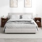vidaXL Nachttische 2 Stk. Braun Eichen-Optik 43x36x60 cm vidaXL Nachttische 2 Stk. Braun Eichen-Optik 43x36x60 cm