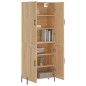 Highboard Sonoma-Eiche 69,5x34x180 cm Holzwerkstoff Highboard Sonoma-Eiche 69,5x34x180 cm Holzwerkstoff