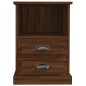 vidaXL Nachttische 2 Stk. Braun Eichen-Optik 43x36x60 cm vidaXL Nachttische 2 Stk. Braun Eichen-Optik 43x36x60 cm