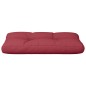 vidaXL Palettenkissen Weinrot 70x40x12 cm Stoff vidaXL Palettenkissen Weinrot 70x40x12 cm Stoff