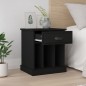 vidaXL Nachttische 2 Stk. Schwarz 43x36x50 cm vidaXL Nachttische 2 Stk. Schwarz 43x36x50 cm