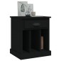 vidaXL Nachttische 2 Stk. Schwarz 43x36x50 cm vidaXL Nachttische 2 Stk. Schwarz 43x36x50 cm