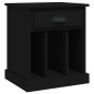 vidaXL Nachttische 2 Stk. Schwarz 43x36x50 cm vidaXL Nachttische 2 Stk. Schwarz 43x36x50 cm