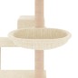 vidaXL Kratzbaum mit Sisal-Kratzsäulen Creme 82,5 cm vidaXL Kratzbaum mit Sisal-Kratzsäulen Creme 82,5 cm