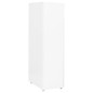 vidaXL Aktenschrank mit Rollen Weiß 28x41x109 cm Metall vidaXL Aktenschrank mit Rollen Weiß 28x41x109 cm Metall