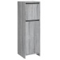 vidaXL Badschrank Grau Sonoma 30x30x95 cm Holzwerkstoff vidaXL Badschrank Grau Sonoma 30x30x95 cm Holzwerkstoff