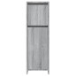 vidaXL Badschrank Grau Sonoma 30x30x95 cm Holzwerkstoff vidaXL Badschrank Grau Sonoma 30x30x95 cm Holzwerkstoff
