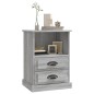 vidaXL Nachttische 2 Stk. Grau Sonoma 43x36x60 cm vidaXL Nachttische 2 Stk. Grau Sonoma 43x36x60 cm