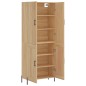 Highboard Sonoma-Eiche 69,5x34x180 cm Holzwerkstoff Highboard Sonoma-Eiche 69,5x34x180 cm Holzwerkstoff