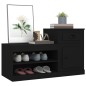 vidaXL Schuhschrank Schwarz 100x42x60 cm Holzwerkstoff vidaXL Schuhschrank Schwarz 100x42x60 cm Holzwerkstoff