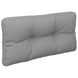 vidaXL Palettenkissen Grau 70x40x12 cm Stoff