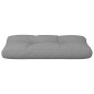 vidaXL Palettenkissen Grau 70x40x12 cm Stoff vidaXL Palettenkissen Grau 70x40x12 cm Stoff