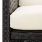 Gartenstühle 2 Stk. mit Polstern und Kissen Poly Rattan Schwarz Gartenstühle 2 Stk. mit Polstern und Kissen Poly Rattan Schwarz