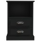 vidaXL Nachttische 2 Stk. Schwarz 43x36x60 cm vidaXL Nachttische 2 Stk. Schwarz 43x36x60 cm