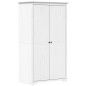 vidaXL Kleiderschrank BODO Weiß 101x52x176,5 cm Massivholz Kiefer vidaXL Kleiderschrank BODO Weiß 101x52x176,5 cm Massivholz Kiefer