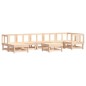 vidaXL 8-tlg. Garten-Lounge-Set mit Kissen Massivholz vidaXL 8-tlg. Garten-Lounge-Set mit Kissen Massivholz