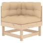 vidaXL 8-tlg. Garten-Lounge-Set mit Kissen Massivholz vidaXL 8-tlg. Garten-Lounge-Set mit Kissen Massivholz