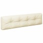 vidaXL Palettenkissen 5-tlg. Creme Stoff vidaXL Palettenkissen 5-tlg. Creme Stoff