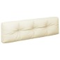 vidaXL Palettenkissen 5-tlg. Creme Stoff vidaXL Palettenkissen 5-tlg. Creme Stoff