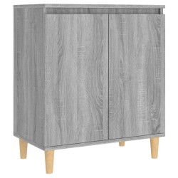 vidaXL Sideboard Grau Sonoma 60x35x70 cm Holzwerkstoff