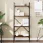 vidaXL Bücherregal 4 Fächer Braun Eiche 56x31,5x138,5 cm Holzwerkstoff vidaXL Bücherregal 4 Fächer Braun Eiche 56x31,5x138,5 cm Holzwerkstoff