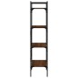 vidaXL Bücherregal 4 Fächer Braun Eiche 56x31,5x138,5 cm Holzwerkstoff vidaXL Bücherregal 4 Fächer Braun Eiche 56x31,5x138,5 cm Holzwerkstoff