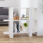 vidaXL Bücherregal/Raumteiler Weiß 100×30×87 cm vidaXL Bücherregal/Raumteiler Weiß 100×30×87 cm