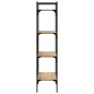 vidaXL Bücherregal 4 Fächer Sonoma-Eiche 56x31,5x138,5cm Holzwerkstoff vidaXL Bücherregal 4 Fächer Sonoma-Eiche 56x31,5x138,5cm Holzwerkstoff
