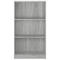 vidaXL Bücherregal Grau Sonoma 60x24x109 cm Holzwerkstoff vidaXL Bücherregal Grau Sonoma 60x24x109 cm Holzwerkstoff