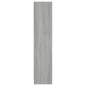 vidaXL Bücherregal Grau Sonoma 60x24x109 cm Holzwerkstoff vidaXL Bücherregal Grau Sonoma 60x24x109 cm Holzwerkstoff