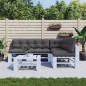 vidaXL Palettenkissen 5-tlg. Anthrazit Stoff vidaXL Palettenkissen 5-tlg. Anthrazit Stoff
