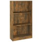 vidaXL Bücherregal Räuchereiche 60x24x109 cm Holzwerkstoff