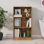 vidaXL Bücherregal Räuchereiche 60x24x109 cm Holzwerkstoff