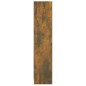 vidaXL Bücherregal Räuchereiche 60x24x109 cm Holzwerkstoff