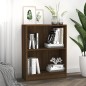 vidaXL Bücherregal Braun Eichen-Optik 60x24x74,5 cm Holzwerkstoff vidaXL Bücherregal Braun Eichen-Optik 60x24x74,5 cm Holzwerkstoff