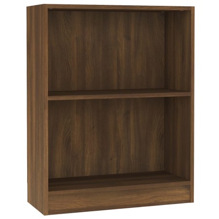 vidaXL Bücherregal Braun Eichen-Optik 60x24x74,5 cm Holzwerkstoff