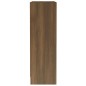 vidaXL Bücherregal Braun Eichen-Optik 60x24x74,5 cm Holzwerkstoff vidaXL Bücherregal Braun Eichen-Optik 60x24x74,5 cm Holzwerkstoff