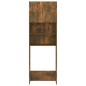 vidaXL Waschmaschinenschrank Räuchereiche 64x25,5x190 cm vidaXL Waschmaschinenschrank Räuchereiche 64x25,5x190 cm
