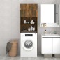 vidaXL Waschmaschinenschrank Räuchereiche 64x25,5x190 cm vidaXL Waschmaschinenschrank Räuchereiche 64x25,5x190 cm