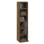 vidaXL CD-Regal Räuchereiche 21x20x88 cm Holzwerkstoff vidaXL CD-Regal Räuchereiche 21x20x88 cm Holzwerkstoff