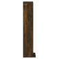 vidaXL CD-Regal Räuchereiche 21x20x88 cm Holzwerkstoff vidaXL CD-Regal Räuchereiche 21x20x88 cm Holzwerkstoff