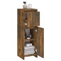 vidaXL Badezimmerschrank Räuchereiche 30x30x95 cm Holzwerkstoff vidaXL Badezimmerschrank Räuchereiche 30x30x95 cm Holzwerkstoff