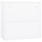 vidaXL Büroschrank Weiß 90x40x90 cm Stahl vidaXL Büroschrank Weiß 90x40x90 cm Stahl